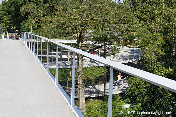 Passerelles Parkbos à Gand
Zoé Borluutbrug